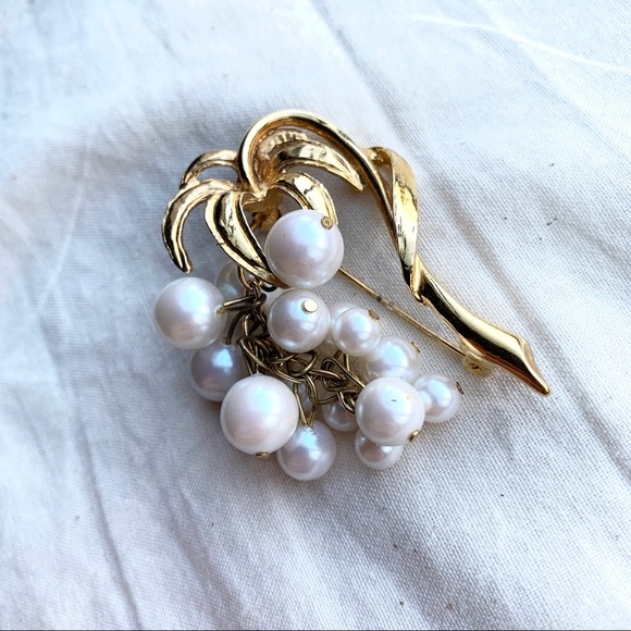 Vintage 1920s Art Deco Palm Tree Brooch - Picture 5 of 7